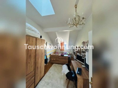 Tauschwohnung: Extravagante DG Wohnung am Gohliser Schlösschen