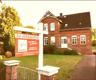 21706 Drochtersen - Kapitänshaus in Elbnähe, Ästetik und Harmonie, Tradition und Moderne