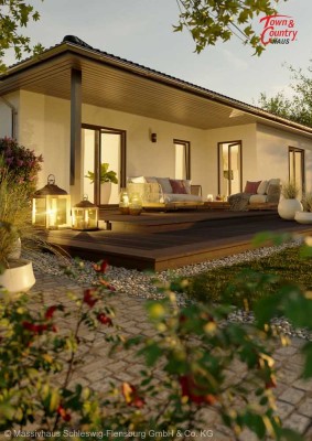 Ihr Winkelbungalow auf einem Grundstück zum Verlieben – mit Blick ins Grüne