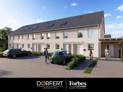 Stylisches Neubau-Reihenmittelhausfür die Familie – modern wohnen im grünen Lilienthal