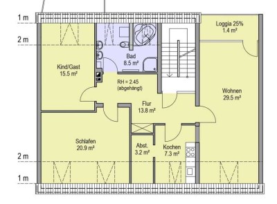 3 Zimmer Wohnung in Pfungstadt-Hahn – ab 01.11.2025 frei