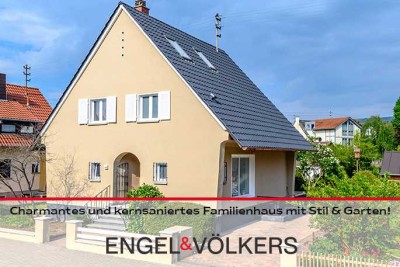 Charmantes und kernsaniertes Familienhaus mit Stil & Garten!