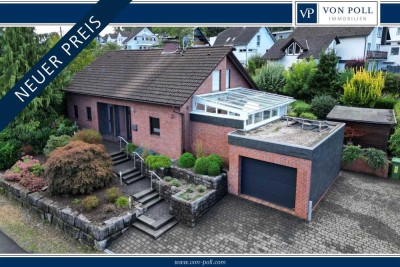Wohnen im Grünen – Attraktives Einfamilienhaus mit großem Garten und Wintergarten in Flammersbach