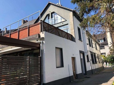 Stilvoll sanierte Altbauwohnung mit großzügiger Terrasse und eigenem Stellplatz mitten in Werden