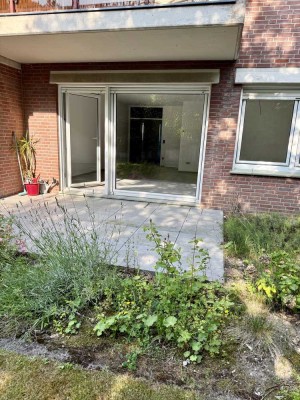 Geschmackvolle, sanierte 2-Zimmer-Erdgeschosswohnung mit geh. Innenausstattung mit Balkon in Münster