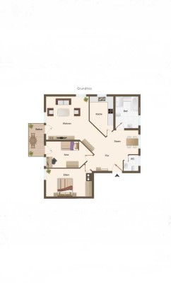 Helle 3,5-Zimmer Wohnung in Liptingen