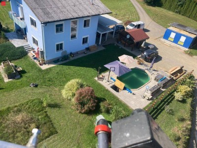 Zweifamilienwohntraum vor den Toren Wolfsberg - Pool inkl. - Koralmblick