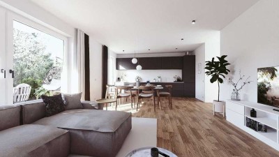 3-Zimmer-Wohnung mit EBK & Balkon im Grünen - Neubau-Erstbezug in Dachau
