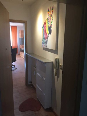 Zentrumsnahe, voll möblierte  1-Zimmer Wohnung.