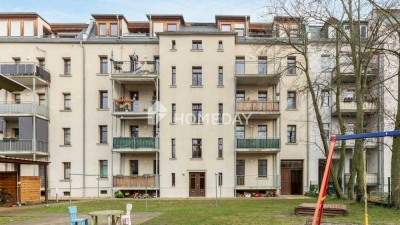 Charmantes 1-Zimmer-Apartment in Kleinzschocher – sofort bezugsfrei in hochwertig saniertem MFH