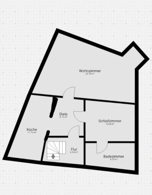 Zentrale 2-Zimmer Wohnung im 2. OG in Cochem