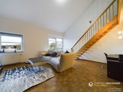 Moderne, großzügige 2-Zimmer-Galeriewohnung mit Wow-Effekt im Regensburger Westen