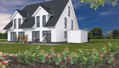 ***Rarität - Neubau zwei schicke DHH auf Sonnengrundstück in Düsseldorf-Bilk***