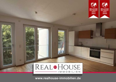 REAL HOUSE: Exklusive Wohnung mit großzügiger Sonnenterrasse im beliebten Wohnquartier PARK LINNÉ