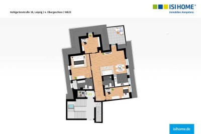 ERSTBEZUG! 4-Raumwohnung mit Dachterasse - WE23
