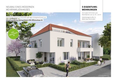 Gartenwohnung in Bad Wörishofen - Modernität trifft auf gefördertes Effizienzhaus 40!