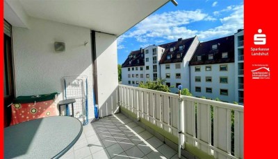 Kompakt, zentral, solide vermietet – 1-Zimmer-Wohnung mit TG-Stellplatz