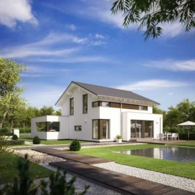 Ein HINKUCKER!! Exklusiver Neubau mit vielen modernen Akzenten inkl. Baugrundstück und Bien Zenker B