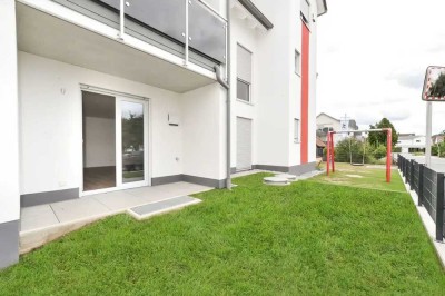 NEUBAU! Wunderschöne 1-Zi. WHG, barrierefrei, Garten, hochwertige Ausstattung, KfW55