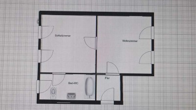 Leichl. Wohnen auf dem Land, 2-Zimmer UG- Whg. Vermietung nur an eine/einen Wochenendpendler