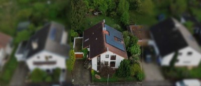 Freistehendes Einfamilienhaus mit Einliegerwohnung in ruhiger Lage von Blankenloch