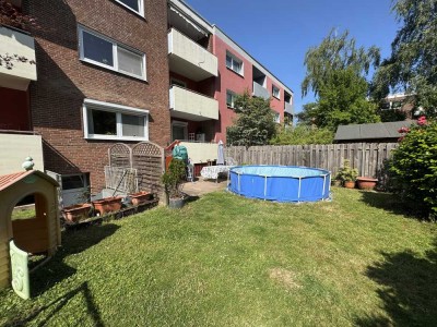 GARTENWOHNUNG + 3-Zimmer + Familiengerecht + kleine Gemeinschaft