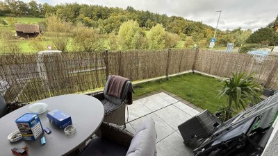 Gemütliche 2-Zimmer-Wohnung mit riesiger Terrasse in Ortsrandlage Aidlingens