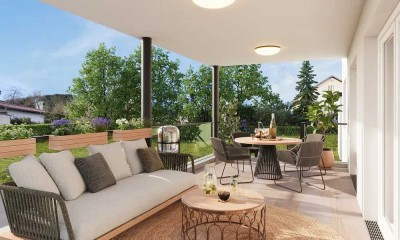 Sonnige Terrasse & weitläufiger Garten, exklusives Wohnen am Kapellenberg