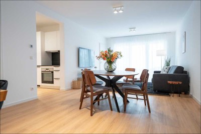 Komplett möblierte 2 - Zimmer Wohnung mit Balkon und Klimaanlage mitten in Aschaffenburg