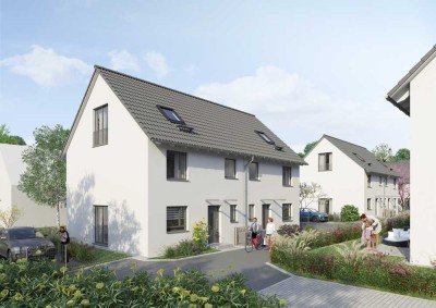 Neubau-Doppelhaushälfte im sonnigen Trillfingen mit hoher Energieeffizienz (förderfähig)