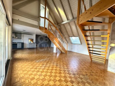 LOFT Charakter - 148 m² große 3,5 ZKB Maisonette-Wohnung mit Dachterrasse