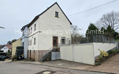Handwerkertraum mit Perspektive – EFH mit Garten und zwei Garagen