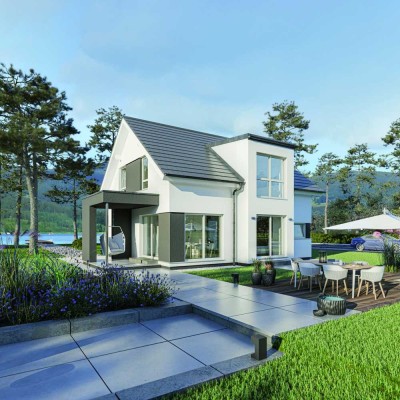 Harmonisches Familienhaus mit Pult- und Satteldach BIEN-ZENKER