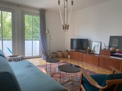 MITTEN IM NONNTAL: Sympathische 3-Zimmer-Wohnung mit Balkon und Festungsblick