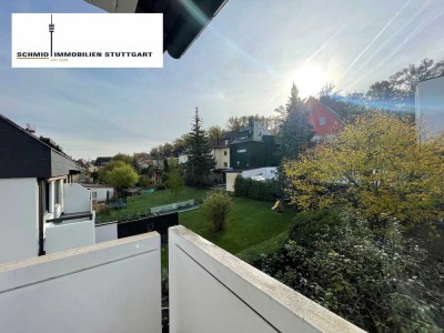 Ab sofort frei!  Schöne 2 Zi-Whg. (ca. 50 qm) mit Balkon in guter Lage von Zuffenhausen!