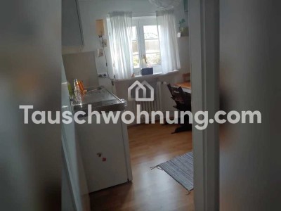 Tauschwohnung: Kleine 2z Wohnung nahe innenstadt gegen mind 2 zimmer