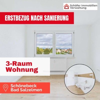 � Licht, Raum & Stil: Sanierte 3-Zimmer-Wohnung in Bad Salzelmen