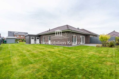 Idealer Altersruhesitz Bungalowhaushälfte mit Terrasse, Carport und Gartenanlage in ruhiger Wohnlage