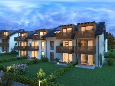 Ortszentrum Hallwang - gemütliche 2 Zimmer Erstbezugs-Wohnung mit Balkon in ruhiger Lage!