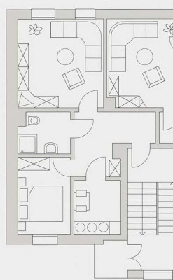 2 Zimmer für WGs, Alleinerziehende oder Paare
