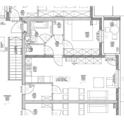 Klimatisierte 2-Zimmer Wohnung in ruhiger Lage