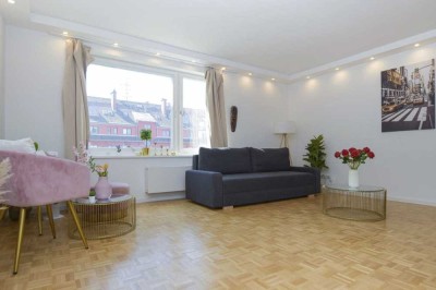 Top sanierte vollmöbliertes 2 ½ -Zimmer-Apartment 70m² in Schwabing