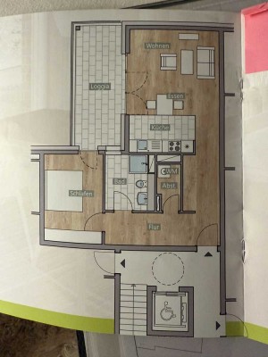 Geschmackvolle 2-Raum-Wohnung mit EBK in Freiburg im Breisgau