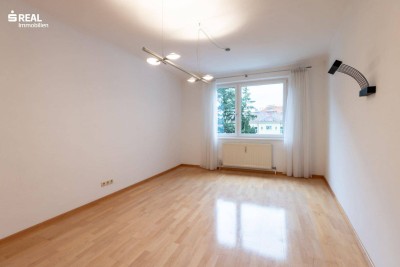 Charmante Wohnung mit Grünblick und Gartenmitbenützung