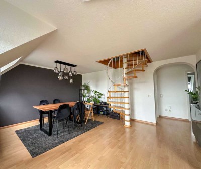 Charmante Maisonette-Wohnung mit ca. 100m² Grundfläche in zentraler Lage