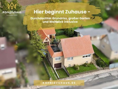 Hier beginnt Zuhause - Durchdachter Grundriss, großer Garten und Weitblick inklusive