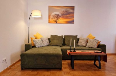 Möblierte 2-Zimmer-Wohnung in Merzig, Fußgängerzone im Zentrum