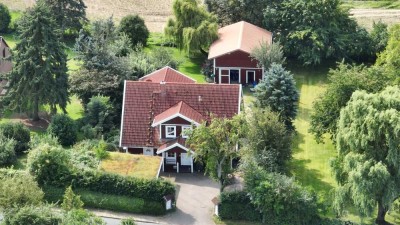 Attraktives Schwedenhaus im Schaalseegebiet