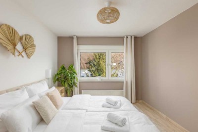 Voll möblierte 2-Zimmer-Wohnung mit EBK und Balkon in Bruchsal Zentrum