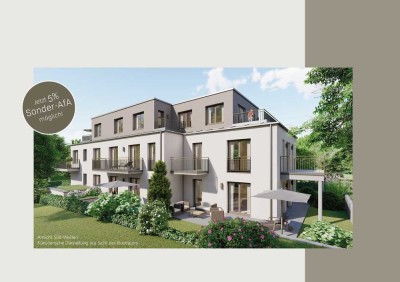 Jetzt 5% AfA! NEUBAU 3-Zimmer-Gartenwohnung mit Terrasse in Pfaffenhofen a. d. Ilm zu verkaufen!